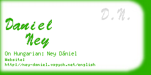 daniel ney business card