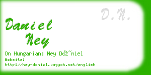 daniel ney business card